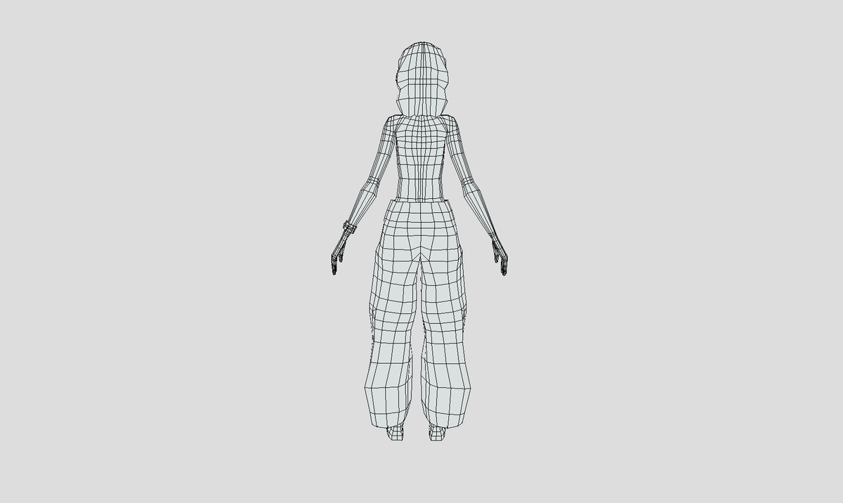 (URP) Casual Boy & Girl low poly characters
