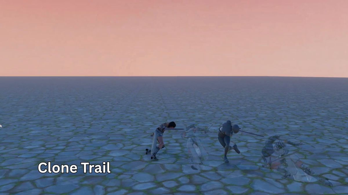 Combat Flow Evasion Trail Effects