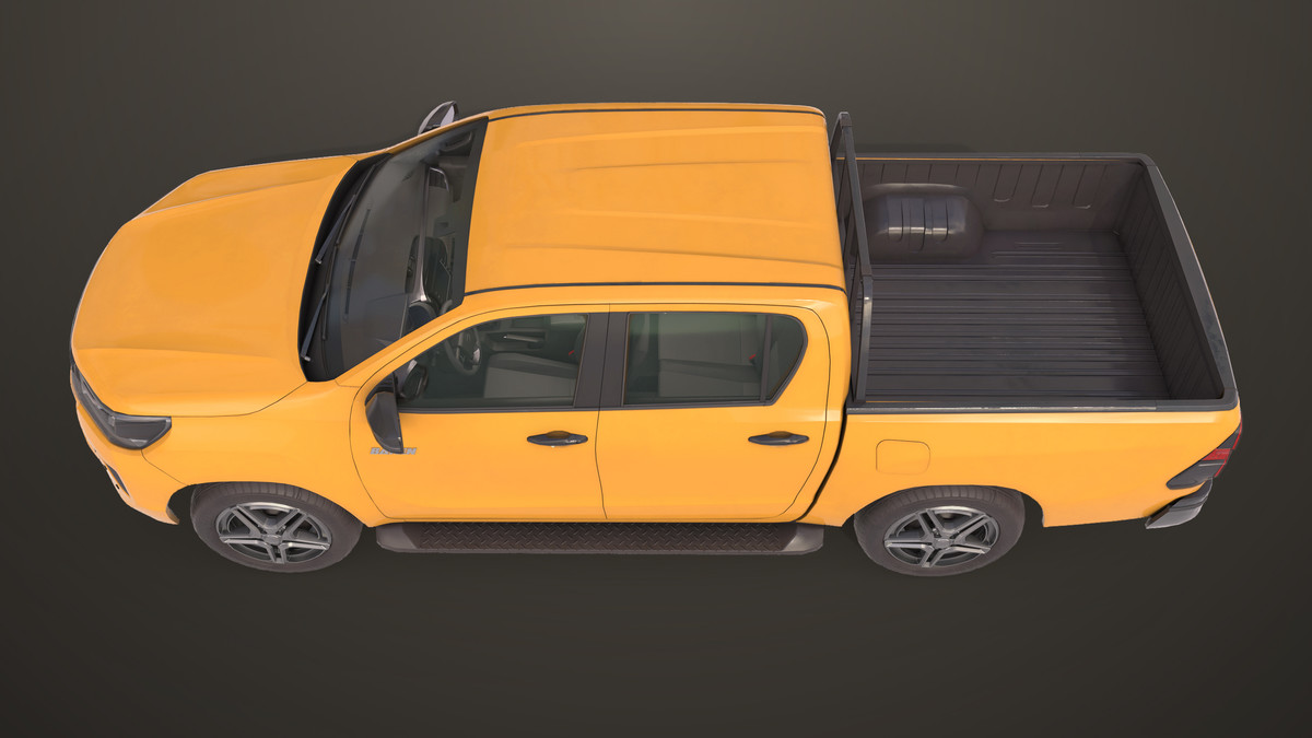 Pickup Truck 04 Brown URP HDRP Textures