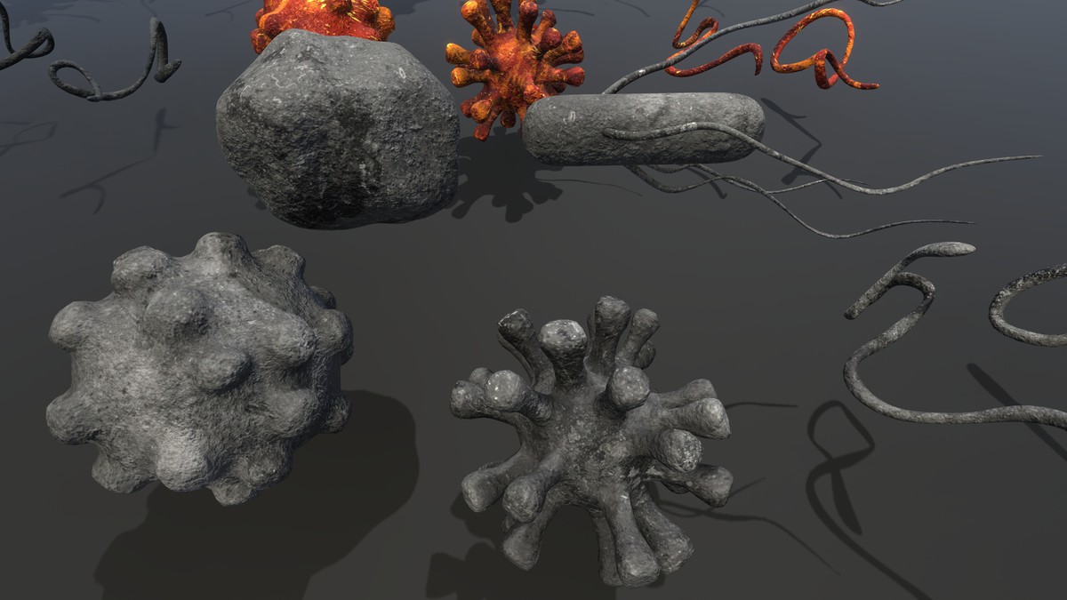 Fantasy Viruses 3D