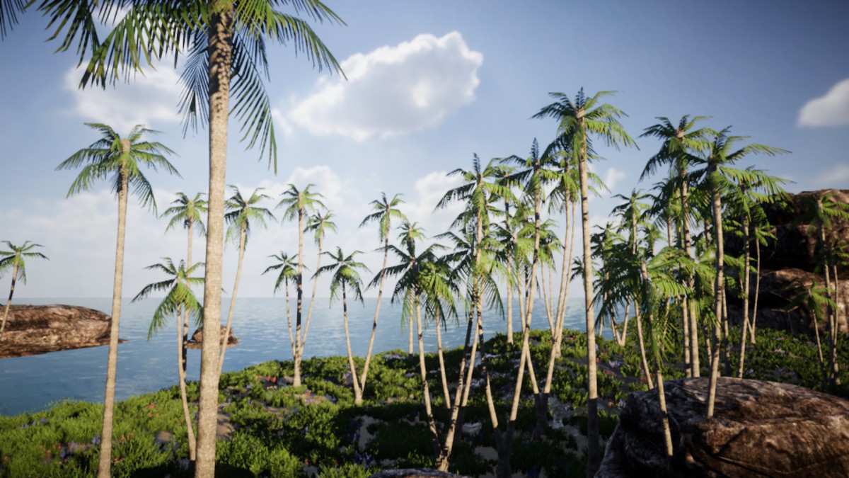 Mobile Palm Tree Bundle (for URP)