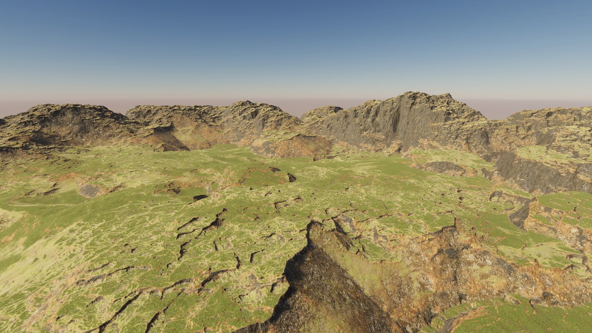 Procedural Mountain Terrains 8K