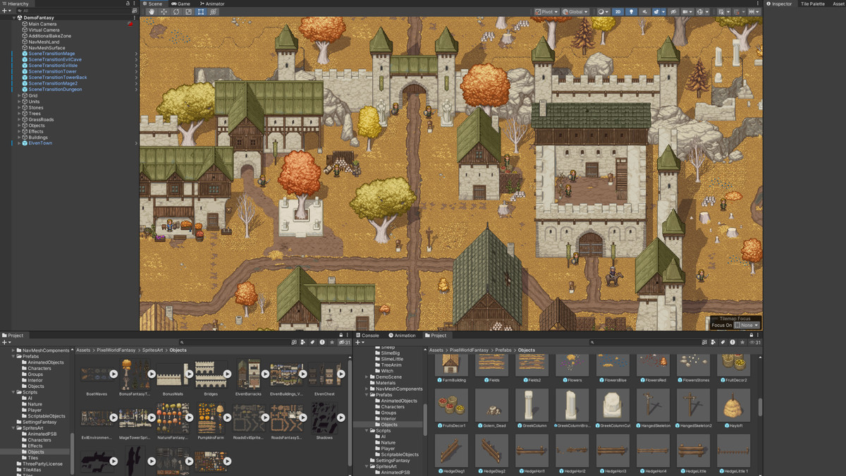 Pixel World - Fantasy Lands