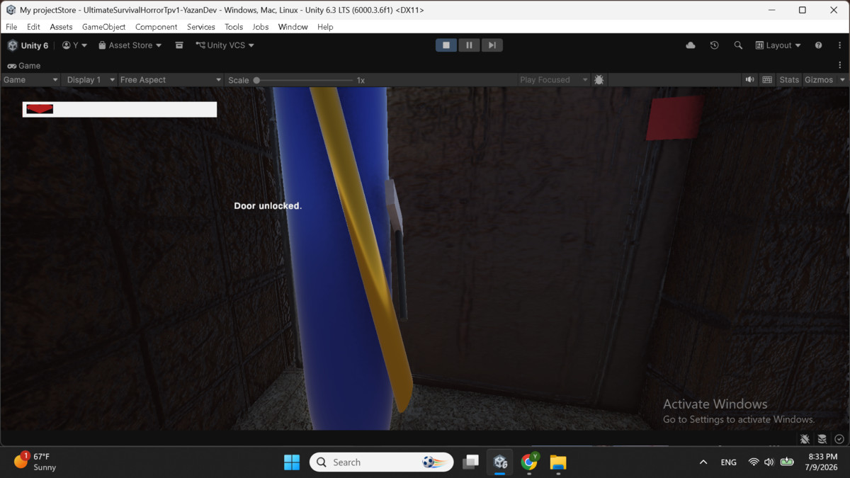 Ultimate Survival Horror Cinematic Third-Person Template