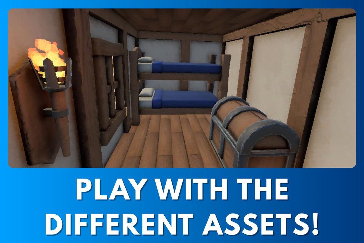 Stylized Fantasy Interior Props