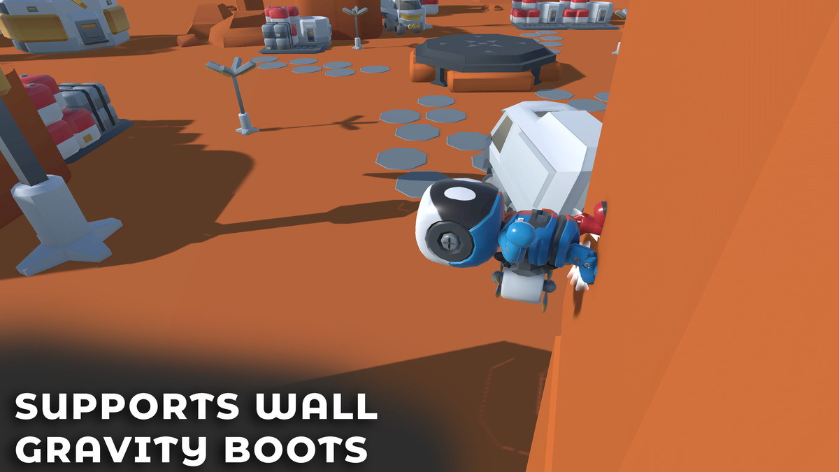 Astronaut Controller | Physics based Sci Fi/Space/Planet Exploration Template