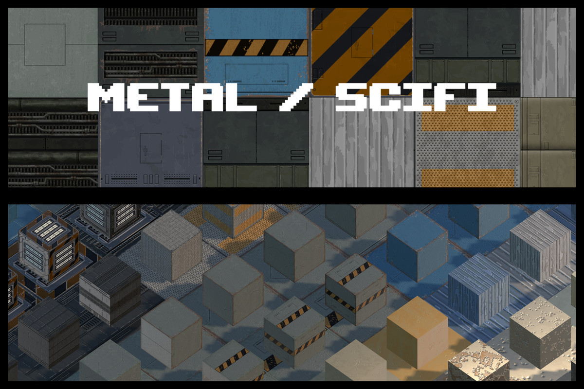 Retro Pixel Art Texture Pack