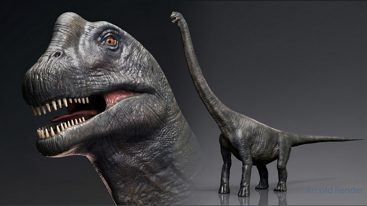 Dinosaur Argentinosaurus Sauropod