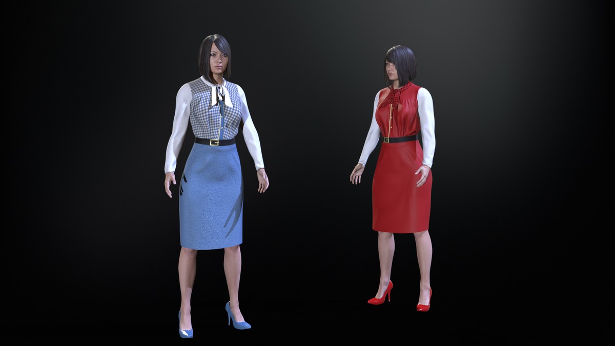 Asian Office girl