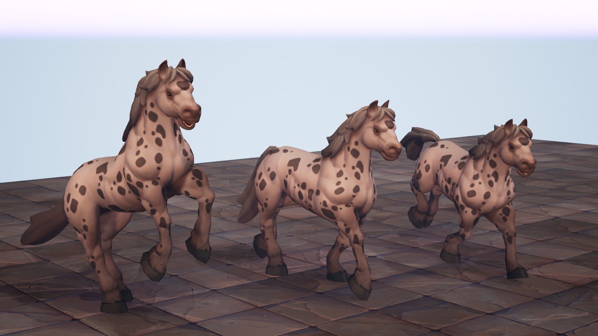 Stylized Horse Mount