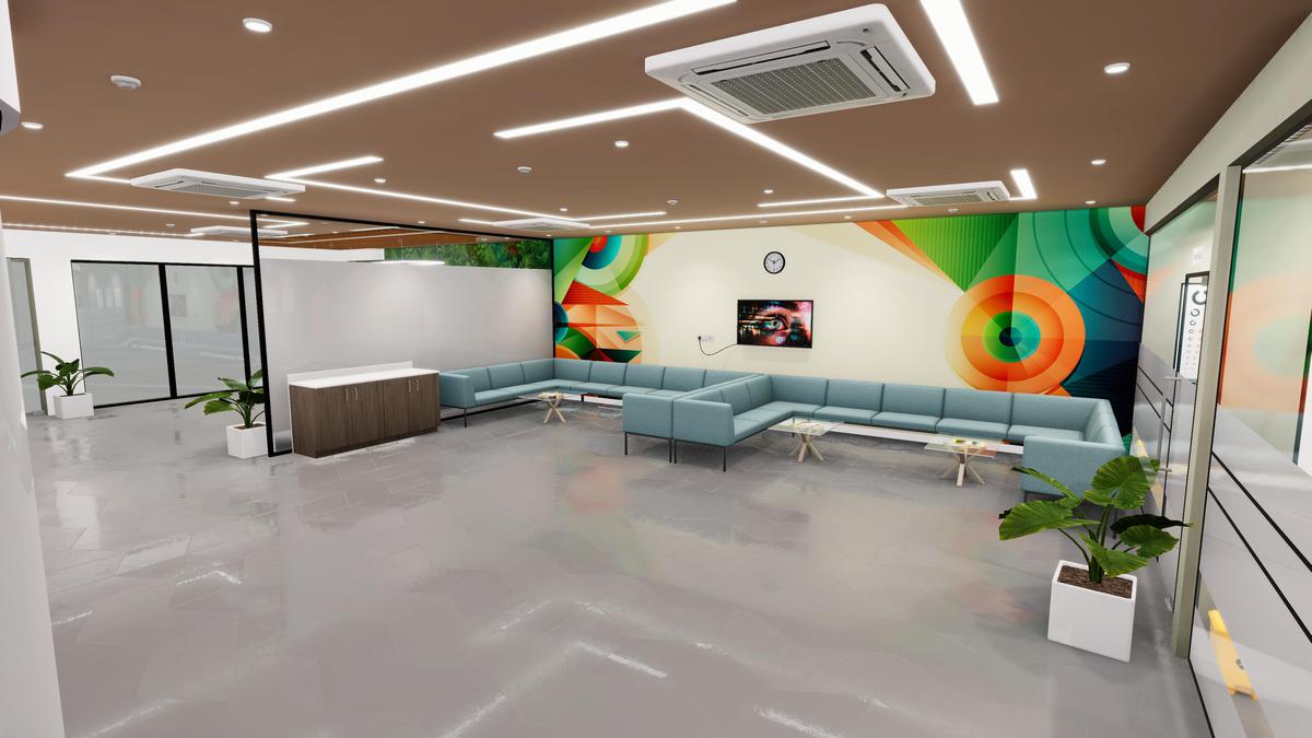 Modern Eye Clinic Interior Environment