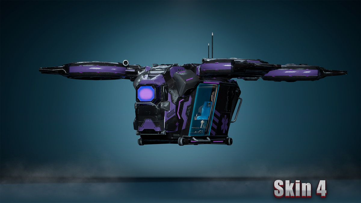 Sci-Fi Medic Helicopter