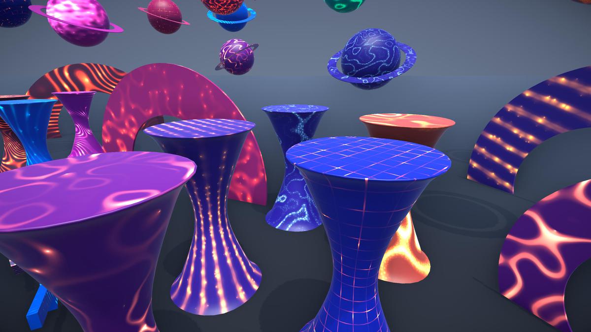 Animated Abstract Shader & Props