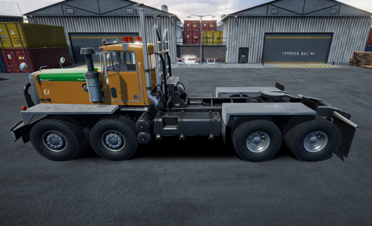 Twinsteer heavy truck