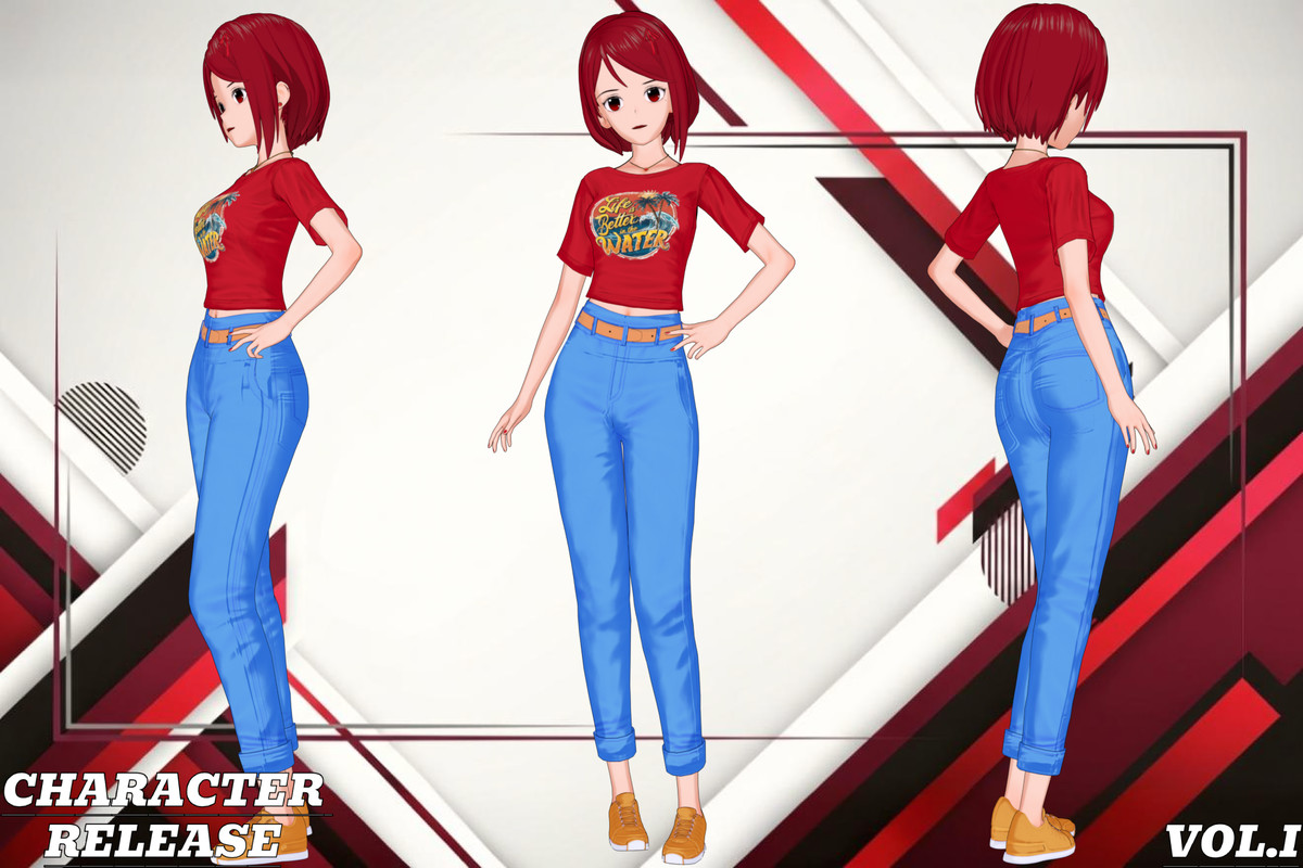 Anime Characters Pack Vol.I