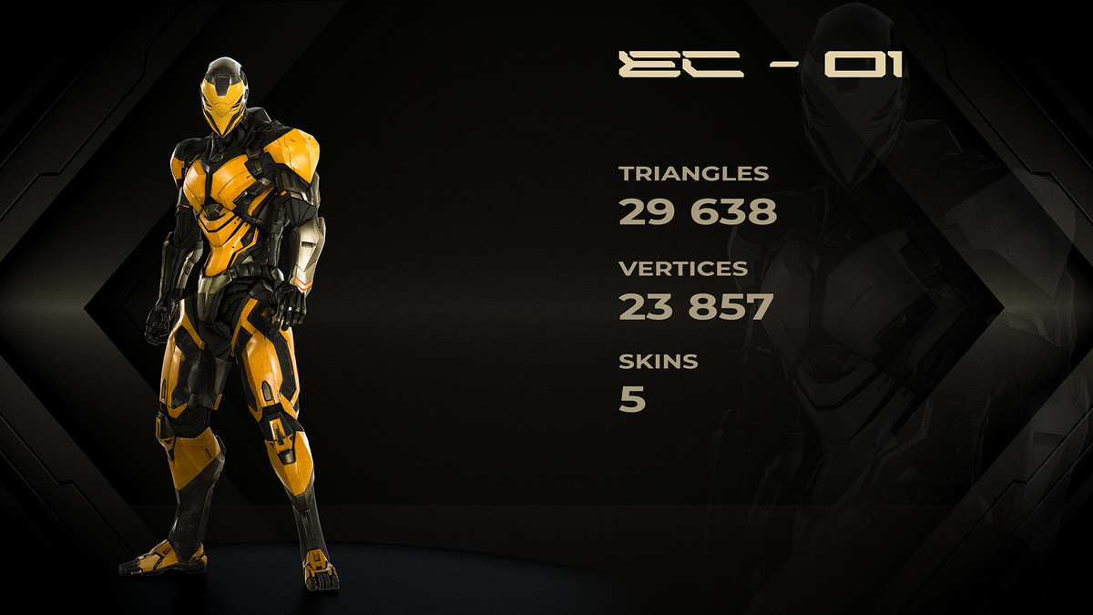 Sci-FI Cyber Robot 01