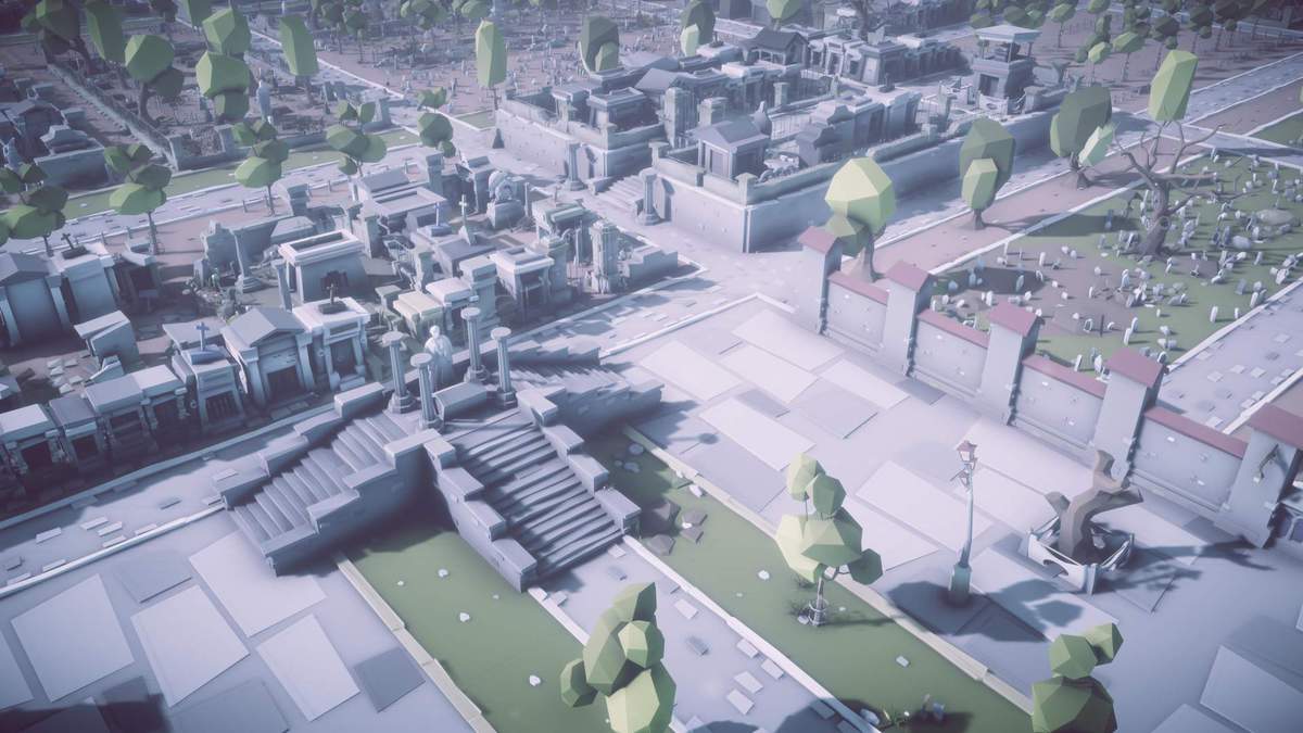 Gravefield Cemetery Kit - PRO (800+ assets)