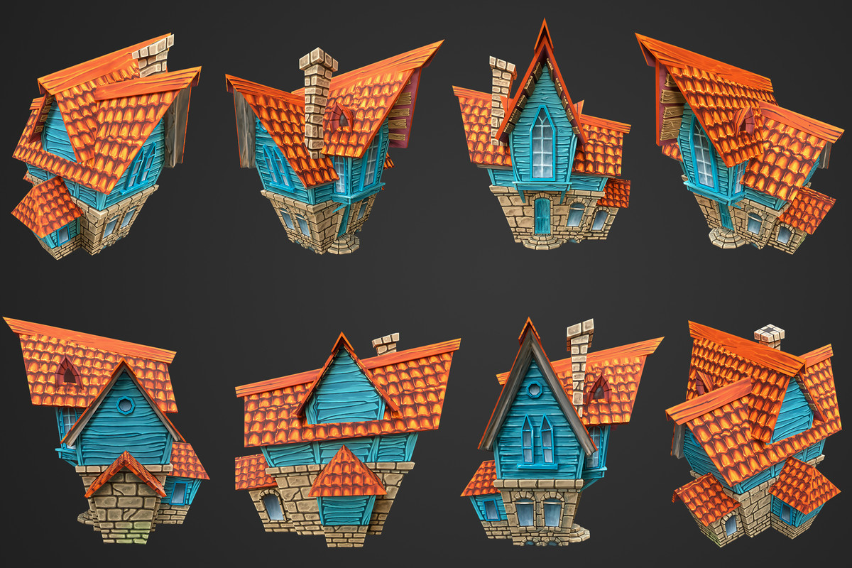 Stylized Fantasy Buildings