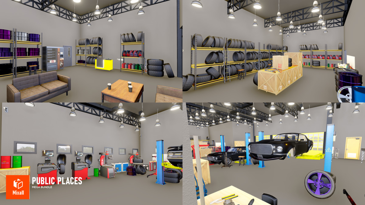 Public places - Big Pack