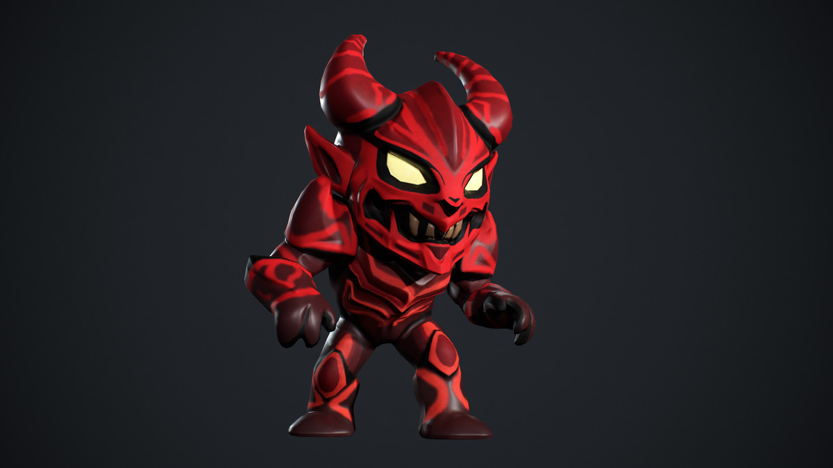 Demon Low Poly