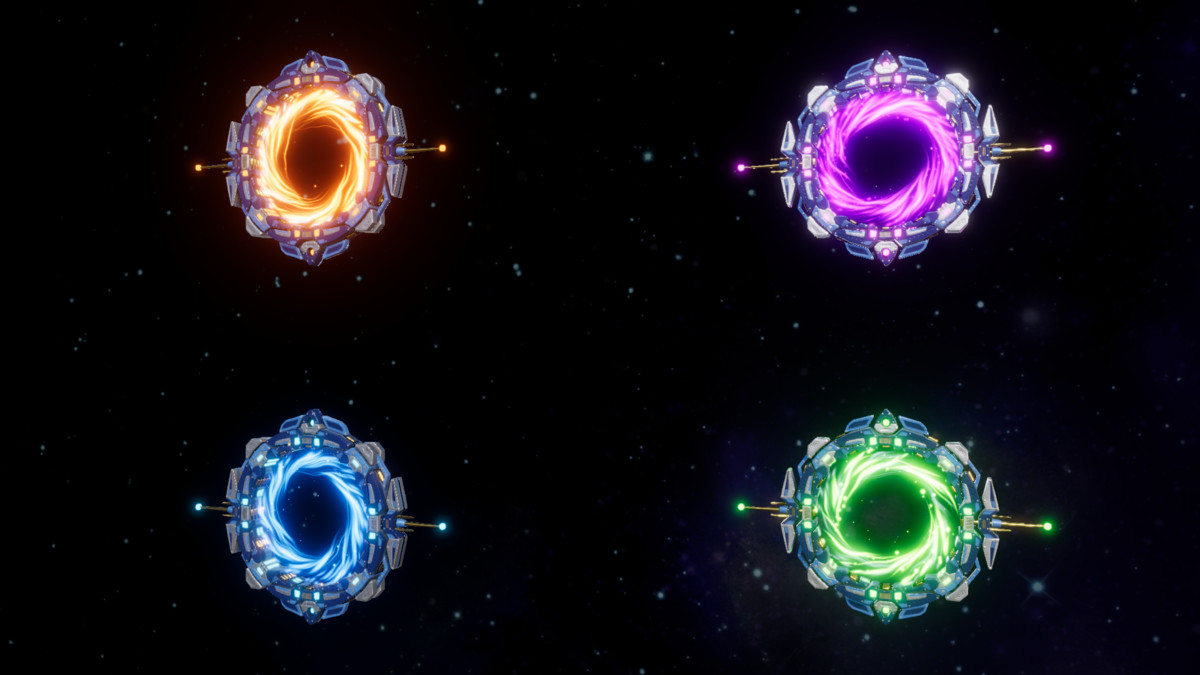 Sci-Fi Space Portal Gates Pack