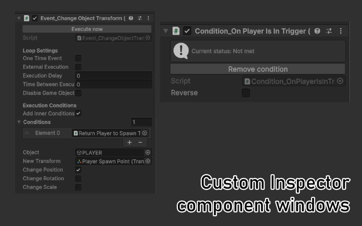 Trushkeen's Inspector Event Framework