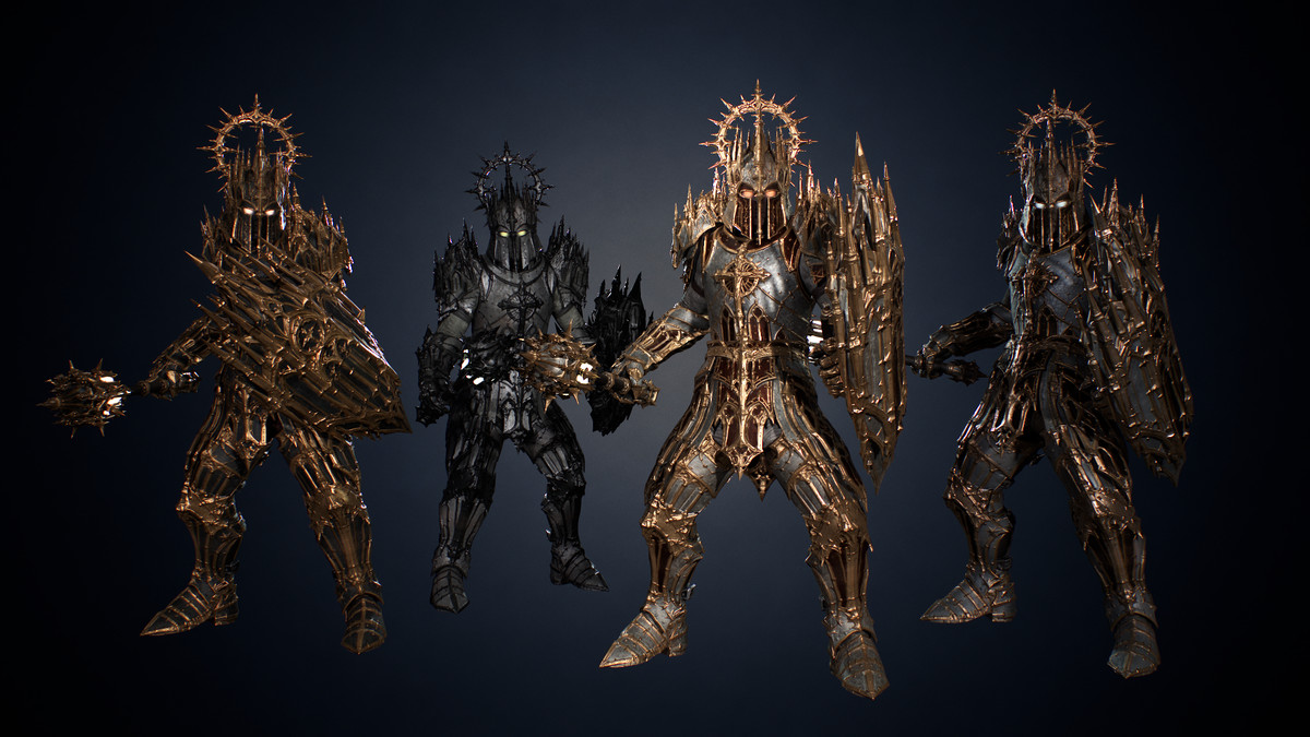 Cathedral Guardian - Dark Fantasy Boss