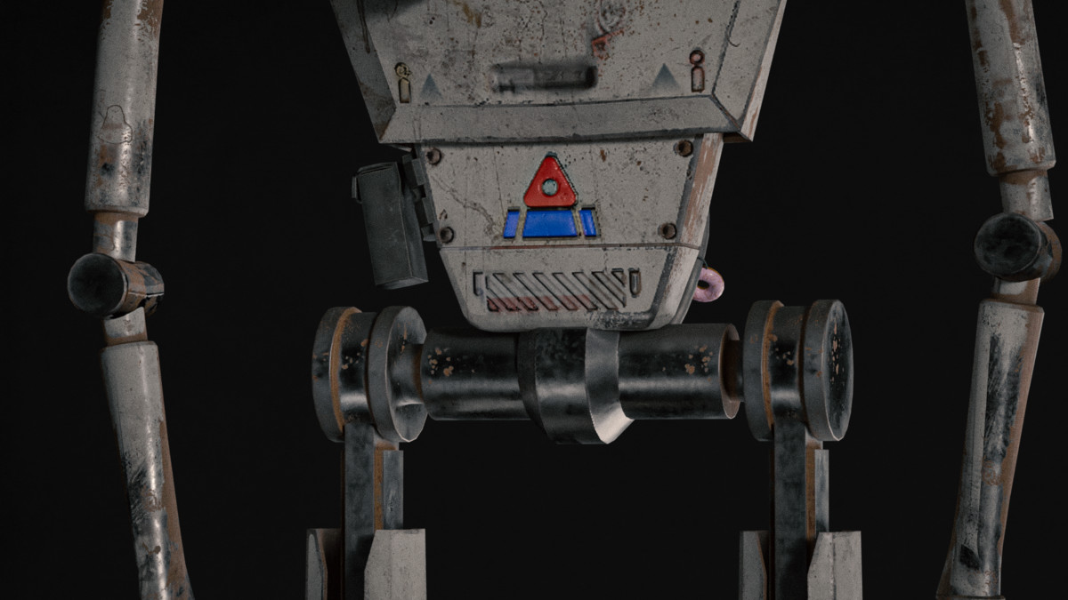 Surveillance Security Robot NPC