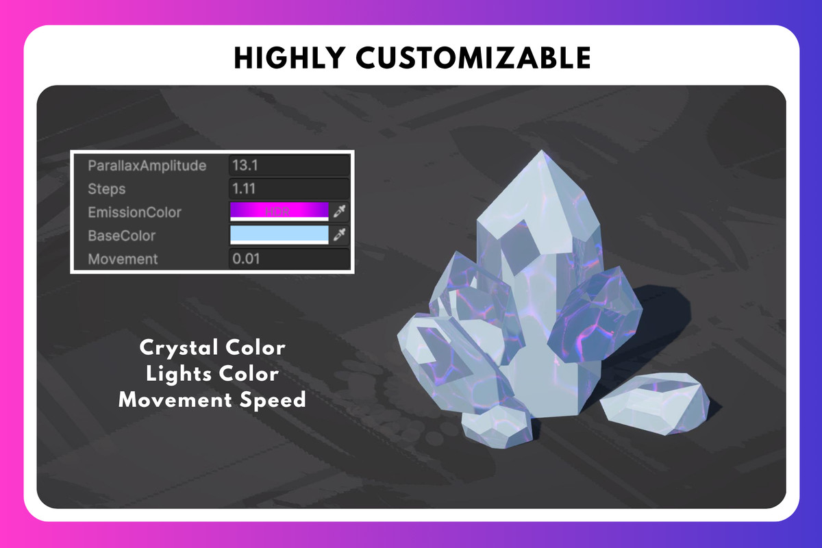 Modular Crystal Light Shader