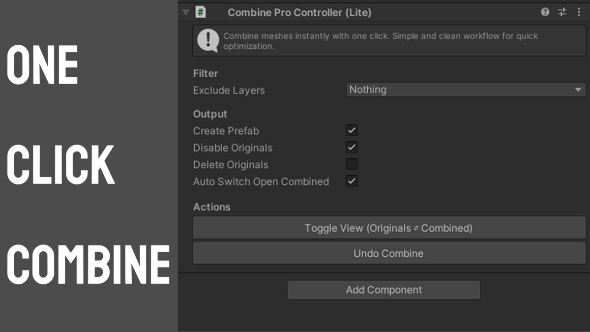 Hybrid Mesh Combiner Pro