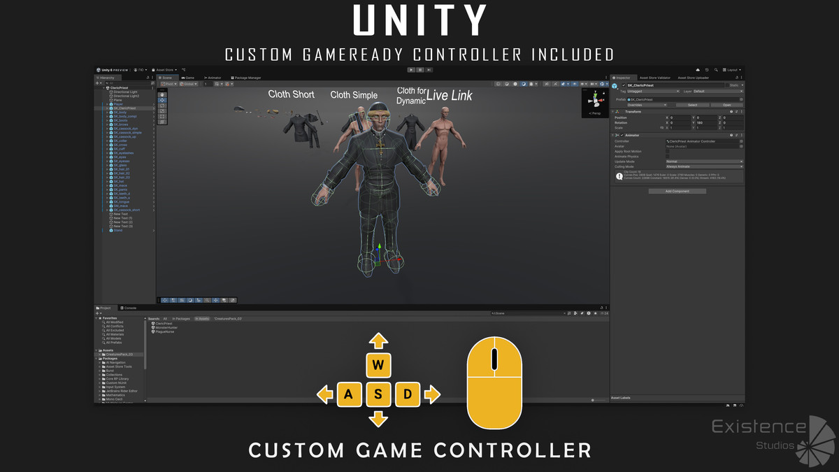 Creatures and Characters - 24x - Stylized Fantasy Massive Bundle Collection