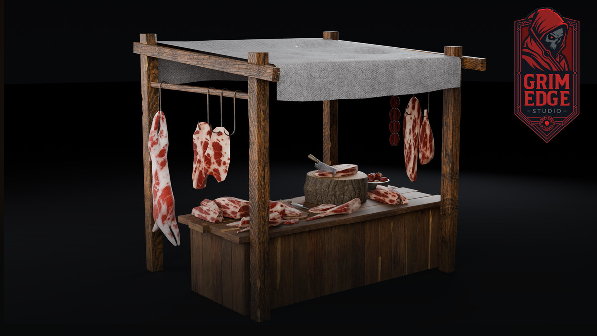 Medieval Butcher Shop