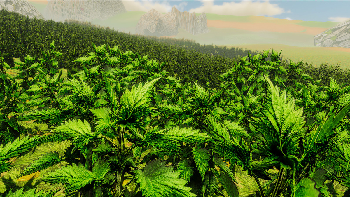 Flora Grass & Flowers Terrain Detail Vegetation Green Pack