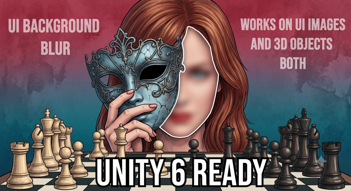 UI Background and 3D Blur - ( URP Supported ) - For Unity 6
