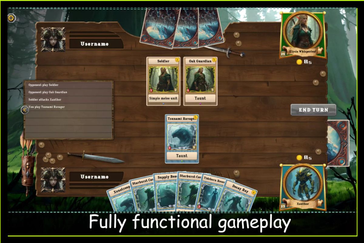 Card Game Core – TCG/CCG System with Deck Builder