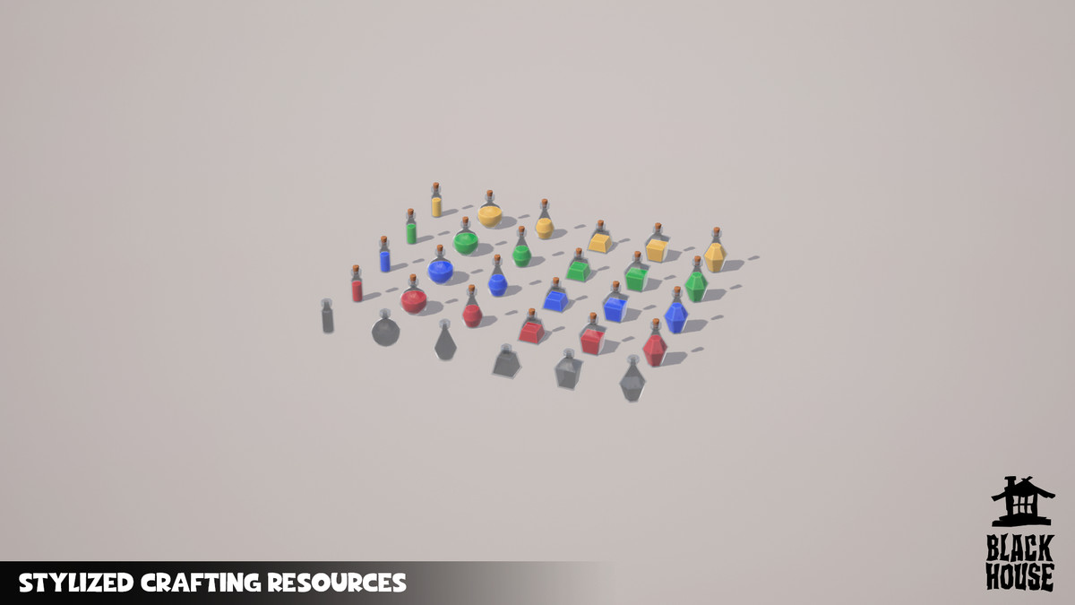 Stylized Crafting Resources