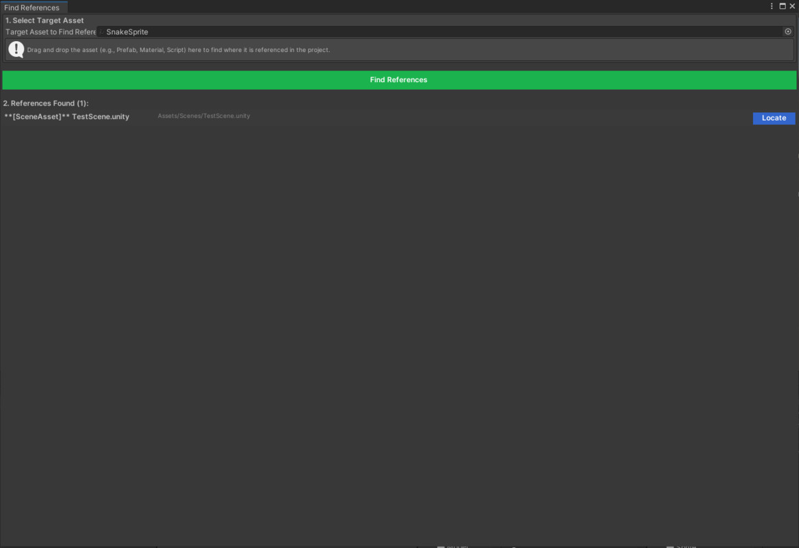 Assets Finder Master