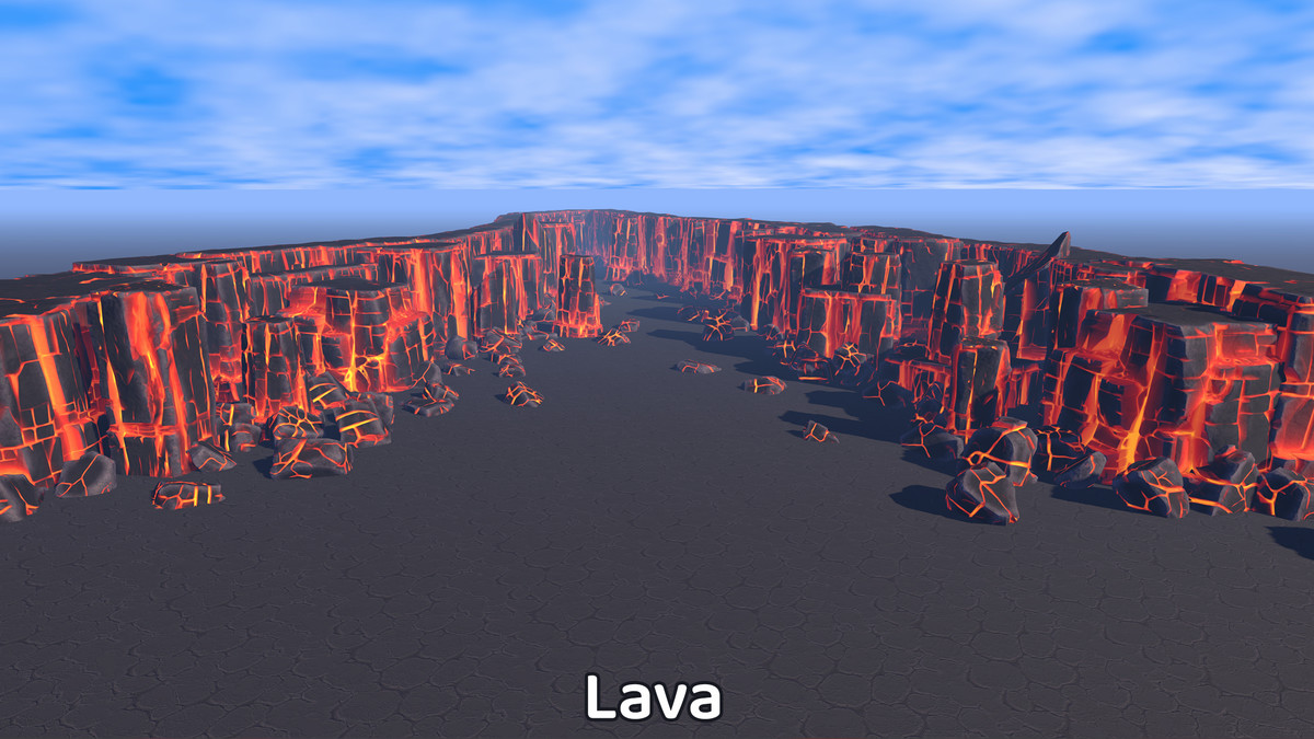 Stylized Nature - Blocky Cliffs