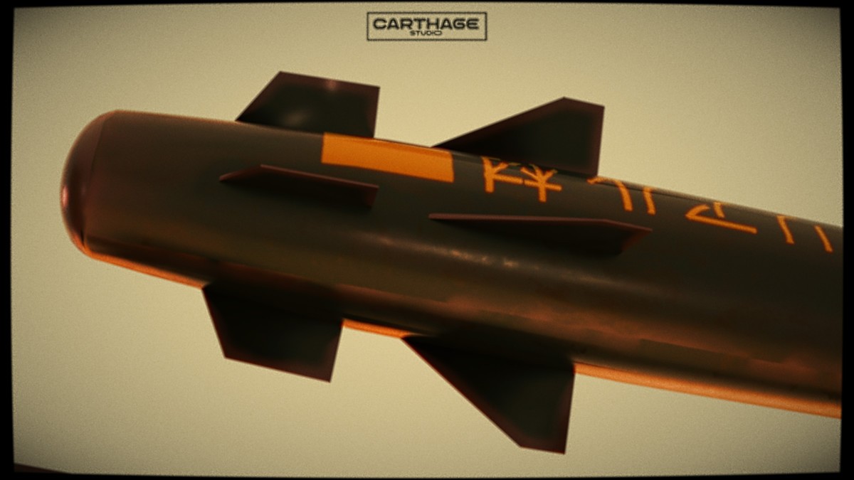 Modular lowpoly Missile & Launcher Pack