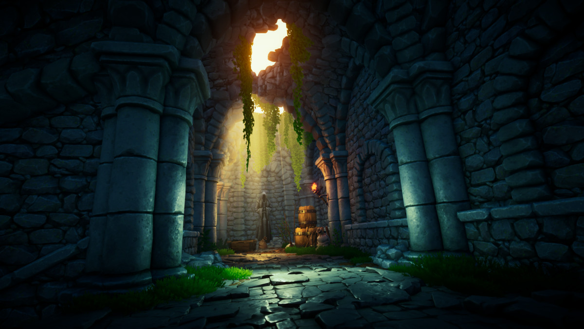 Fantasy Worlds - Forests, Meadows & Dungeons - Stylized 3D Environment