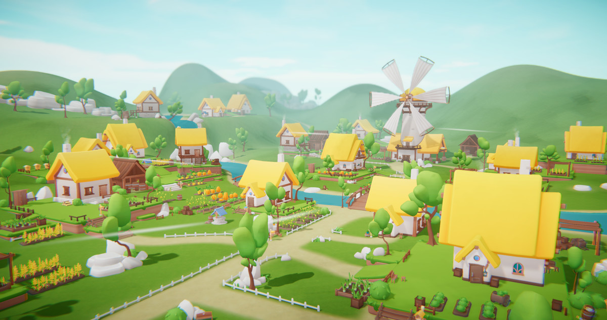 Gleamshire - Fantasy Low Poly Village 3D Pack