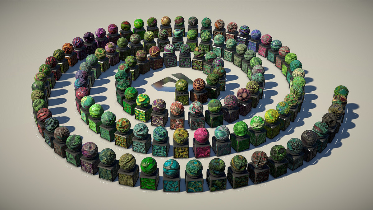 Alien Nature Materials - Vegetal Surface