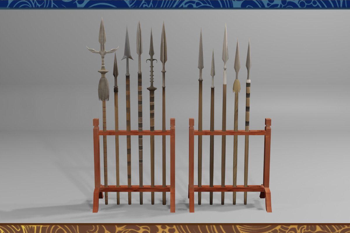 Toho (Nias Spear pack)