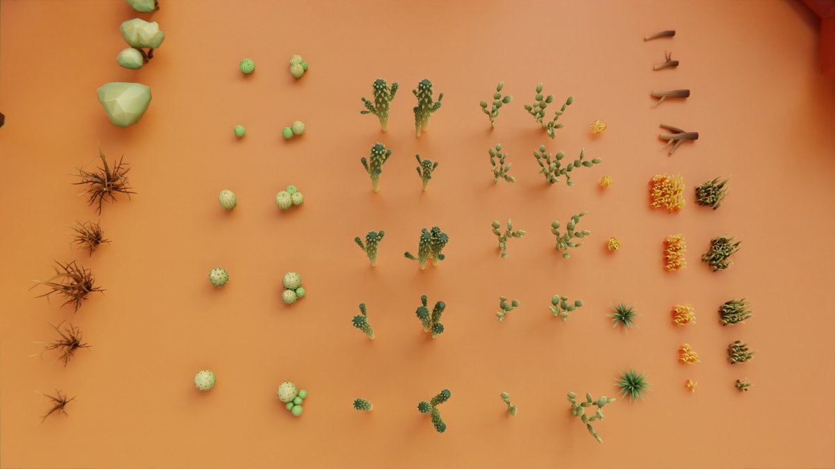 Low Poly Desert by IGS