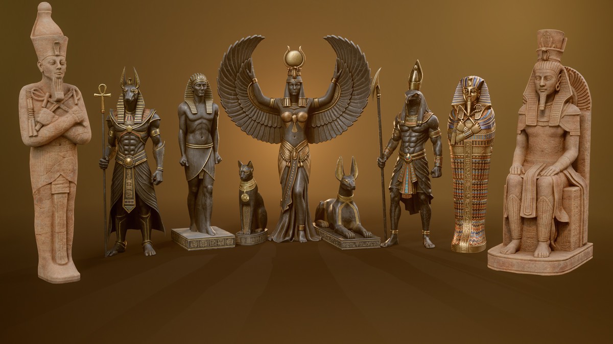 Egyptian Statues