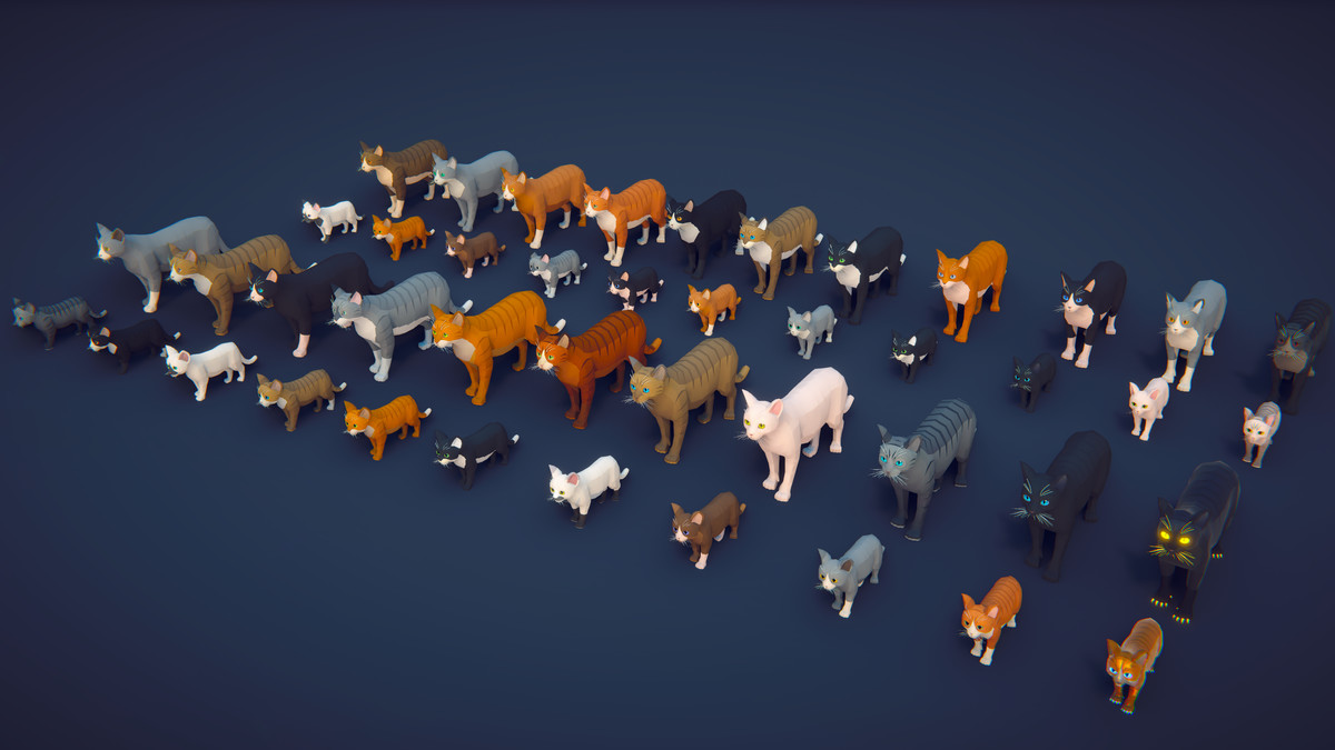 Milo the Cat PolyArt