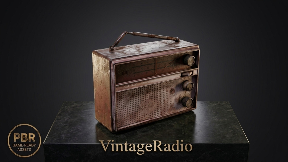 Vintage & Abandoned Environment 12 PBR Assets Bundle