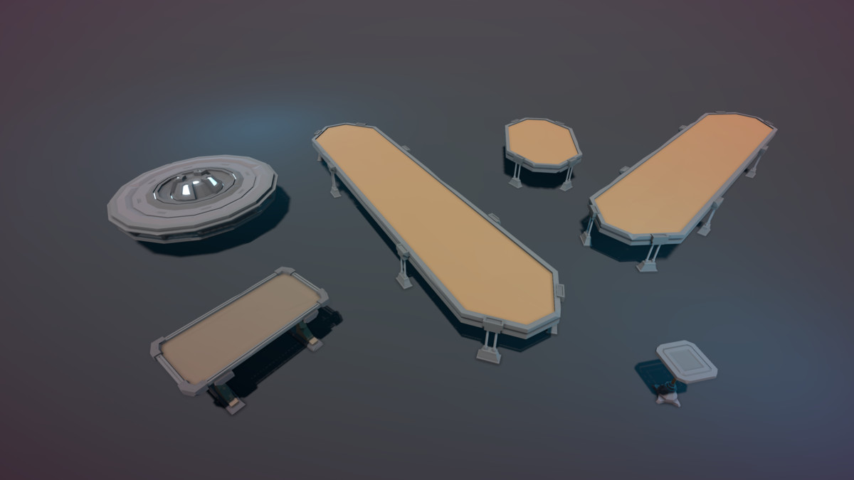 STYLIZED Fantasy Magitech Laboratory - Low Poly 3D Art