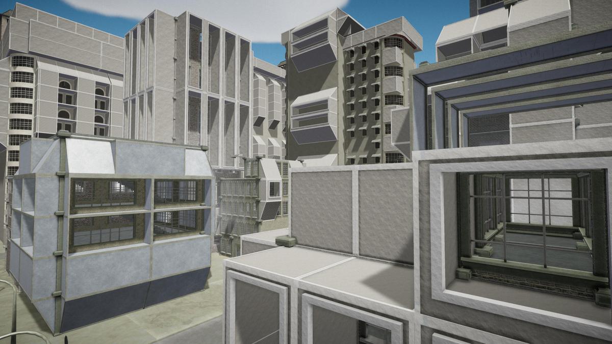 OWA Tech District - City Building Kit: Sci-Fi, Cyberpunk, Modern, Futuristic