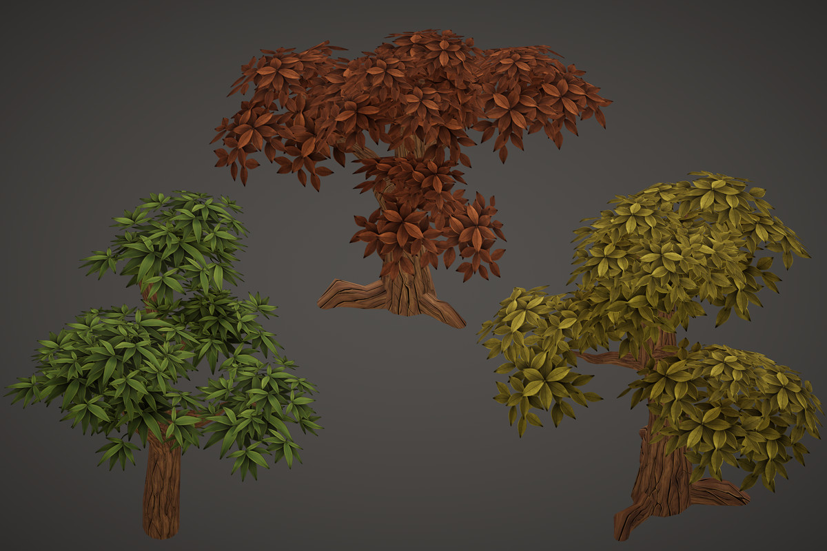 Stylized Fantasy Vegetation 9